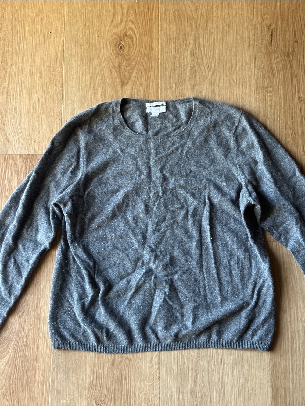 Grey Cashmere Sweater